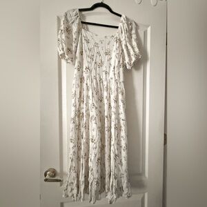 EUC Mikarose Flowy Floral Dress XL